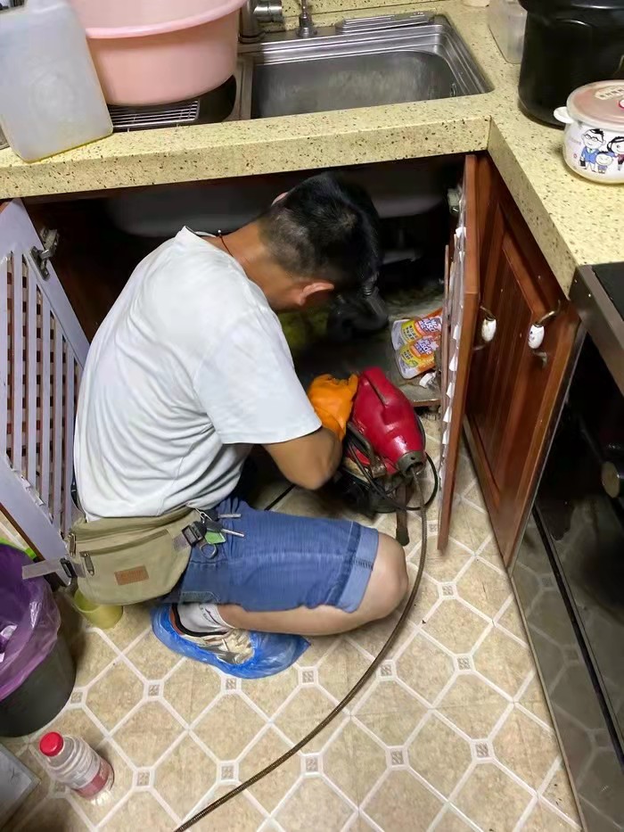 阳日镇通下水道